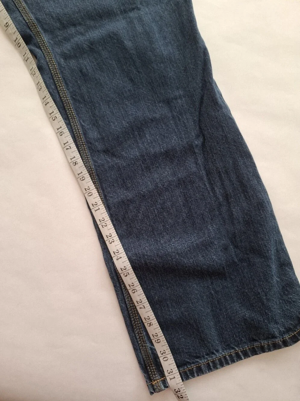 Carhartt Classic Dark Blue Men's Jeans Relaxed Fit 44X34